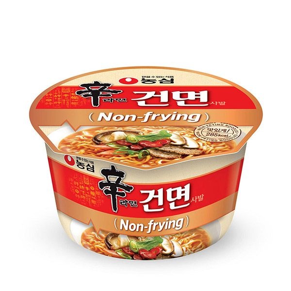 [롯데백화점] 농심 큰컵라면 농심 신라면 건면 77g 8개