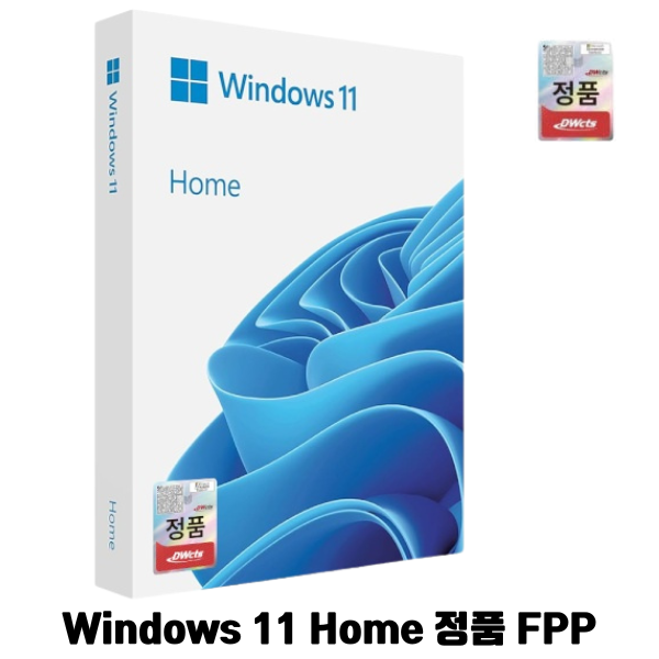 마이크로소프트 Microsoft Windows 11 Home FPP 처음사용자용 한글