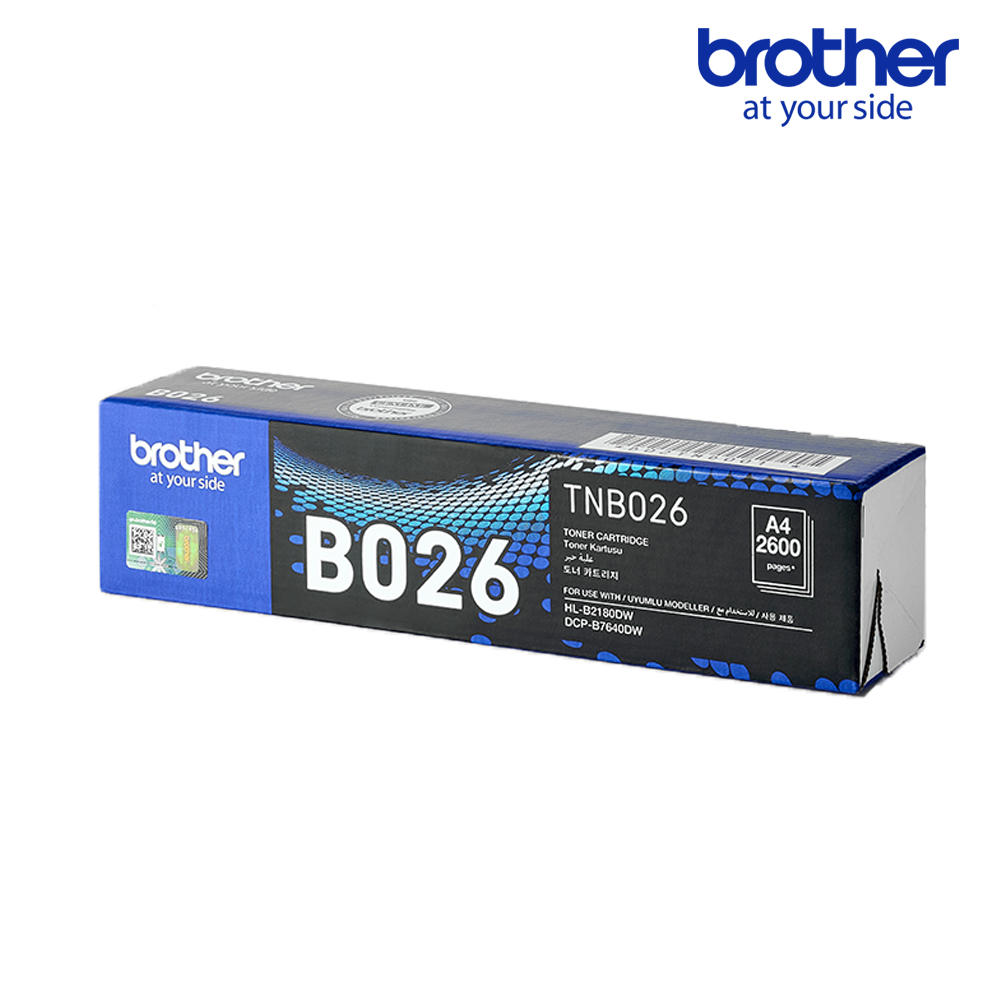 브라더 토너 TN-B026 전용토너 HL-B2180DW DCP-B7640DW