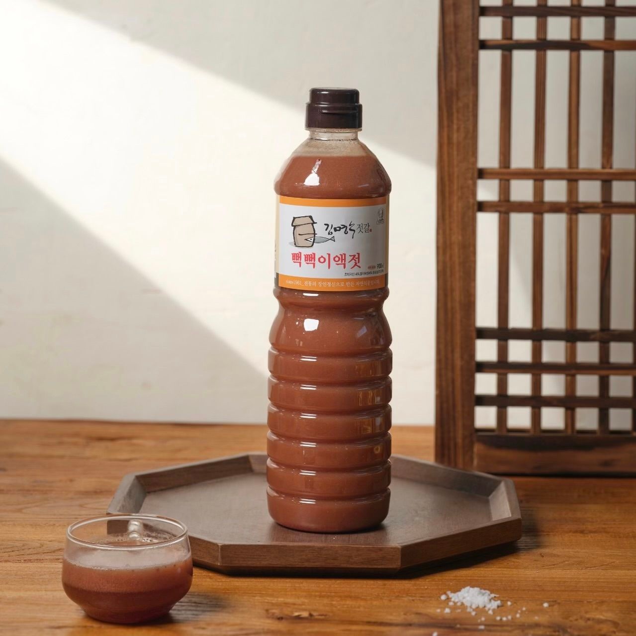 김명수젓갈 뻑뻑이액젓 천연식품 900ml