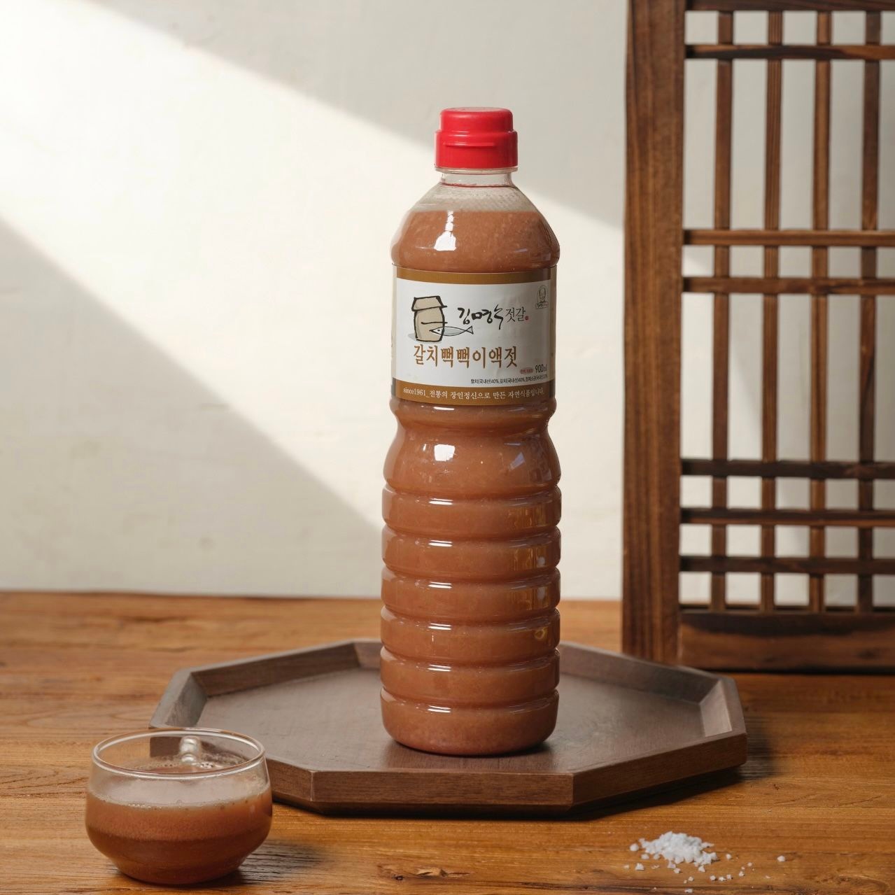 김명수젓갈 갈치 뻑뻑이액젓 천연식품 900ml
