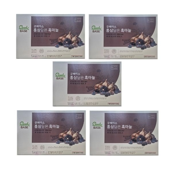 [정관장] 굿베이스 홍삼담은 흑마늘 50ml x 30포 5개