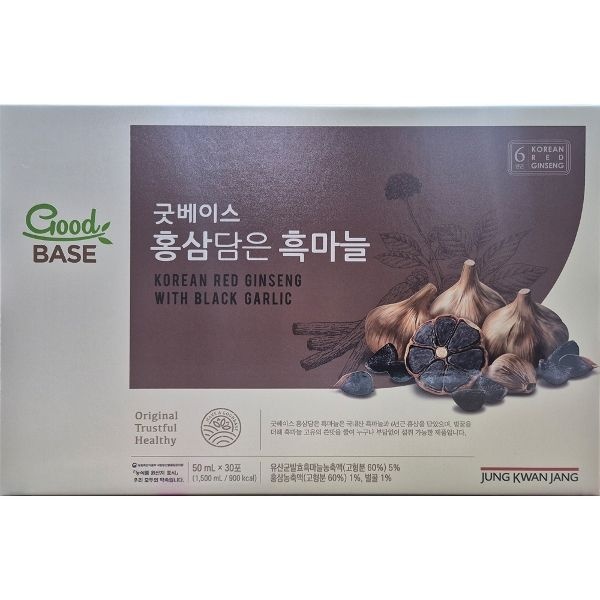 [정관장] 굿베이스 홍삼담은 흑마늘 50ml x 30포 1개