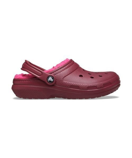 크록스 crocs 클래식 라인드 클로그 - 비트루트 203591-6XH