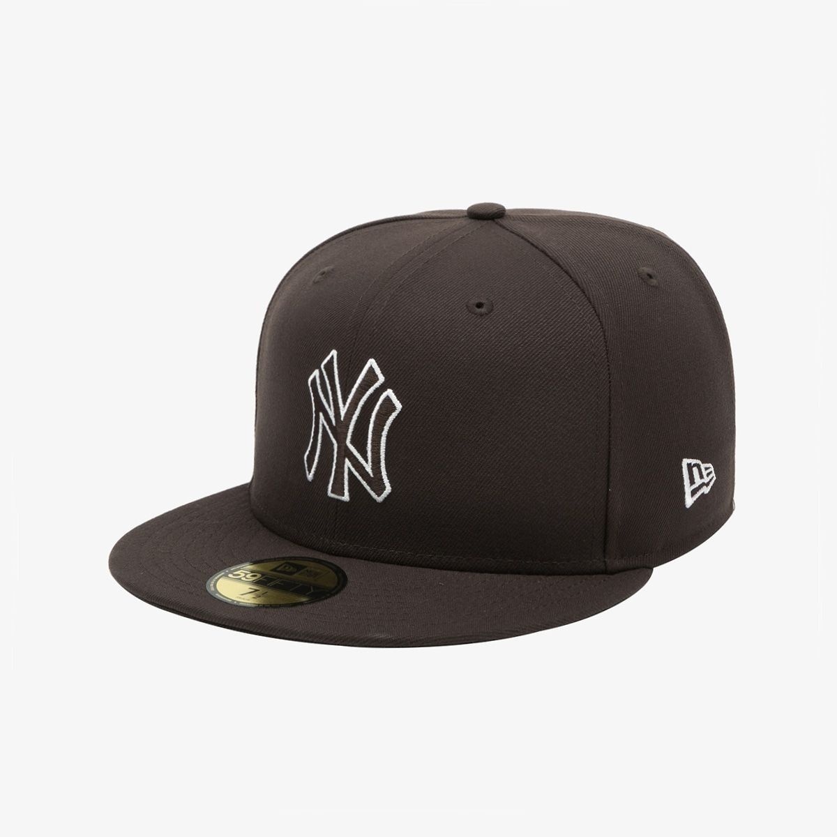 뉴에라 공용 뉴욕 양키스 베이직 아웃라인 피티드캡 브라운 스웨이드 14881542 LE1220073238