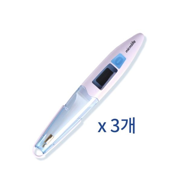 Microlife디지털체온계 MT200 x3개 10초측정 스틱형 전자체온계