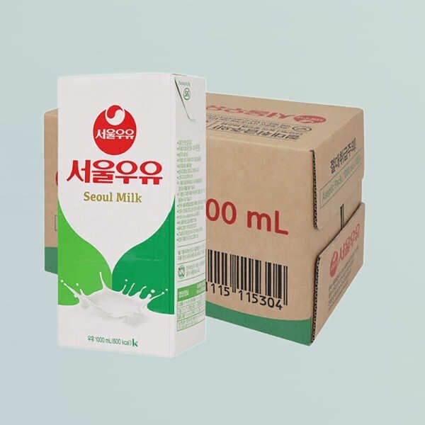 서울우유 멸균우유 1000ml x 10입 (1박스) 우유/서울우유/멸균/멸균우유 615542