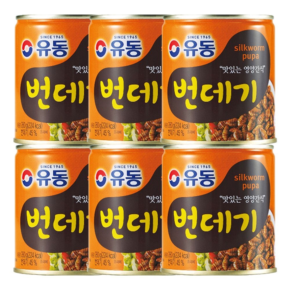 유동 번데기 280g X 6개
