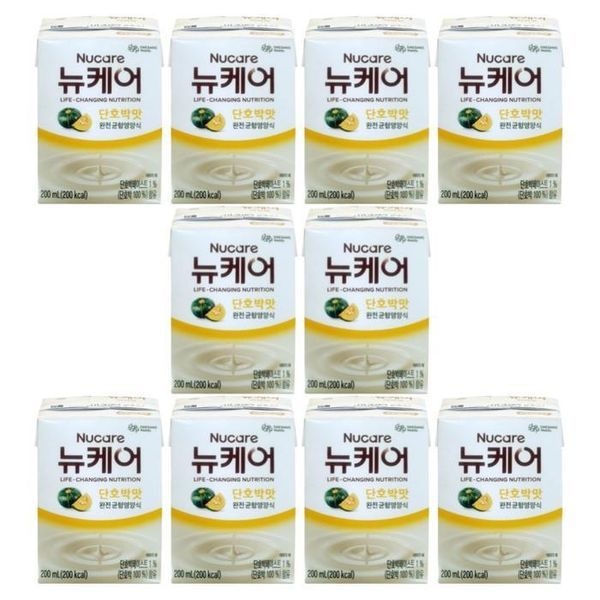 [하프클럽]뉴케어 단호박맛 팩 200ml 10개