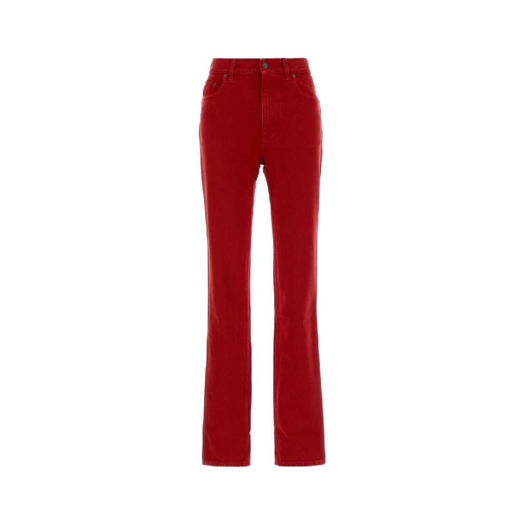 [해외] 끌로에 CH26WDP21159 656 Red denim jeans