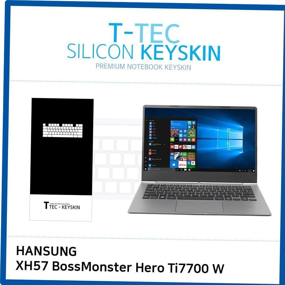 키덮개 한성 BossMonster W 키스킨 키커버 XH57 Ti7700