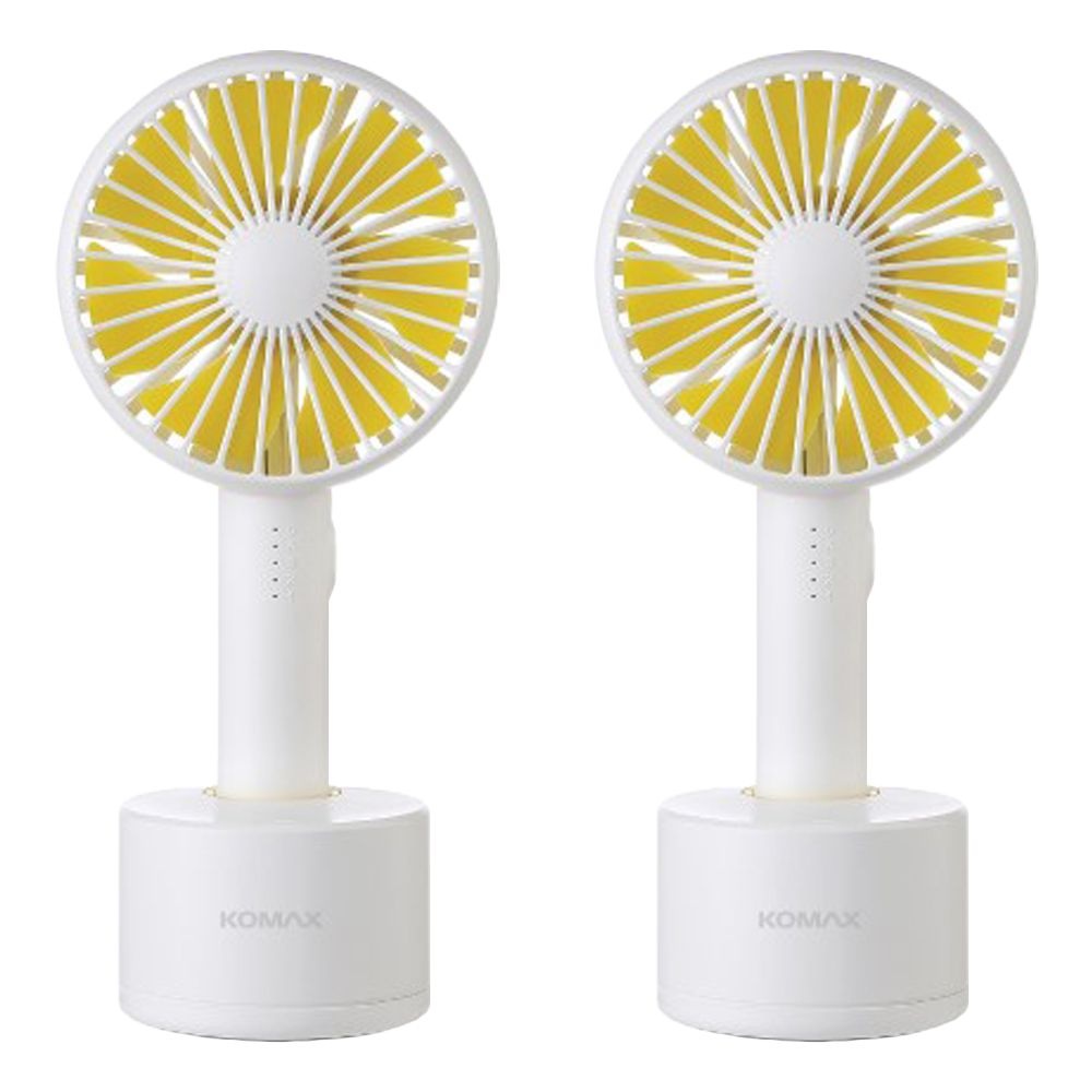 코멕스 고급 휴대용 회전 미니 선풍기(화이트) X 2개