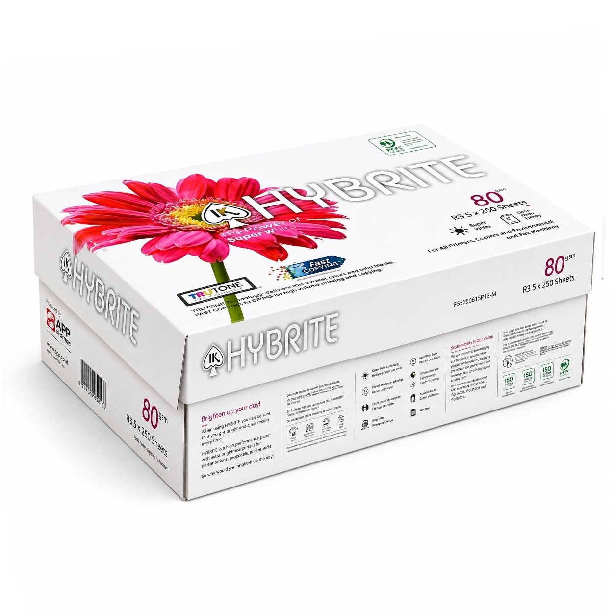 하이브라이트 A3 80g 복사용지 1BOX 1250매
