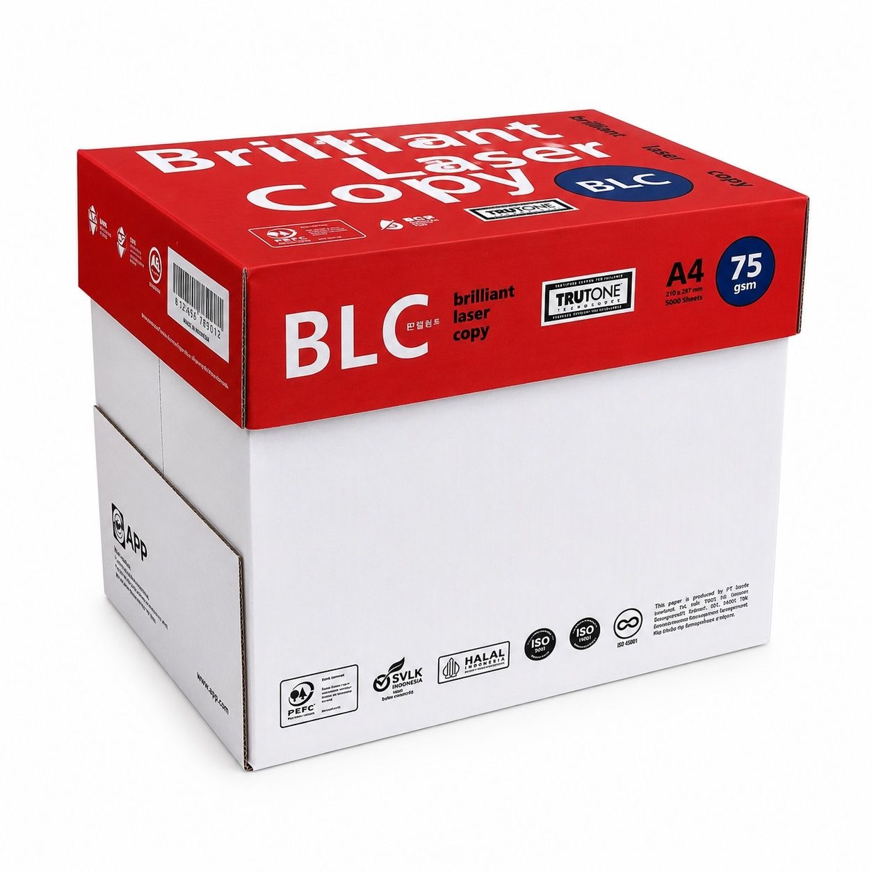 브릴리언트 BLC A4용지 75g 2500매 1박스