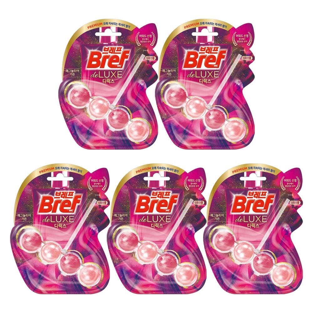 브레프 디럭스 싱글팩 매그놀리아 가든 퍼퓸 50g X 5개