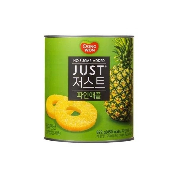 동원 저스트 노슈가 파인애플 822g x 6개