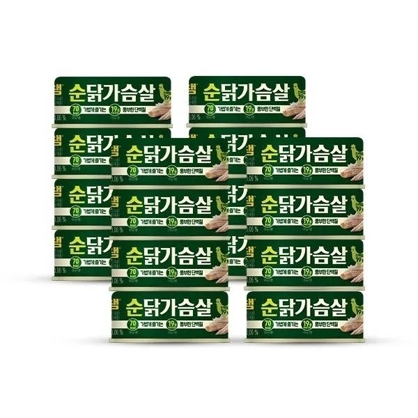 리챔 순닭가슴살 135g x 16개