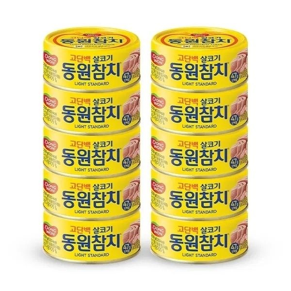 동원참치 살코기 라이트스탠다드 250g x 10캔