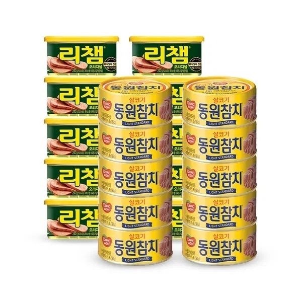 라이트스탠다드 참치 150g x 10캔+리챔 200g x 10캔
