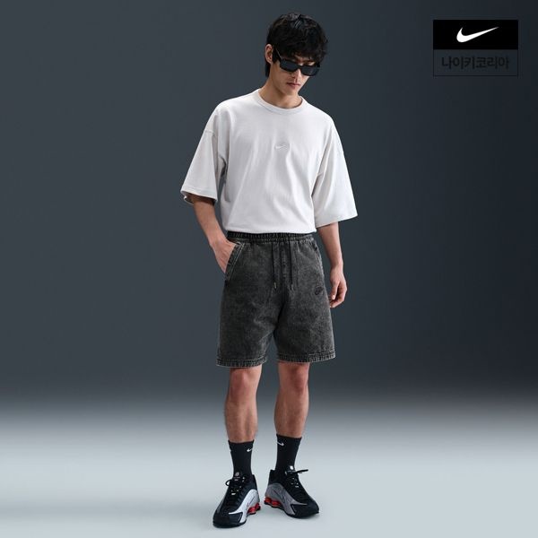 나이키 [나이키 공식파트너] NSW 남성 데님 워시드 쇼츠 IF2858-010