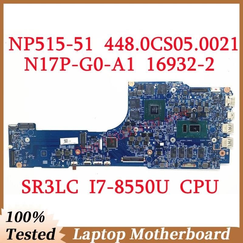[해외] 마더보드 메인보드 ACER NP515-51 448.0CS05.0021 SR3LC I7-8550U CPU 메인 16932-2 노트북 마더 보드 N17P-G0-A1 100% 테스트 잘