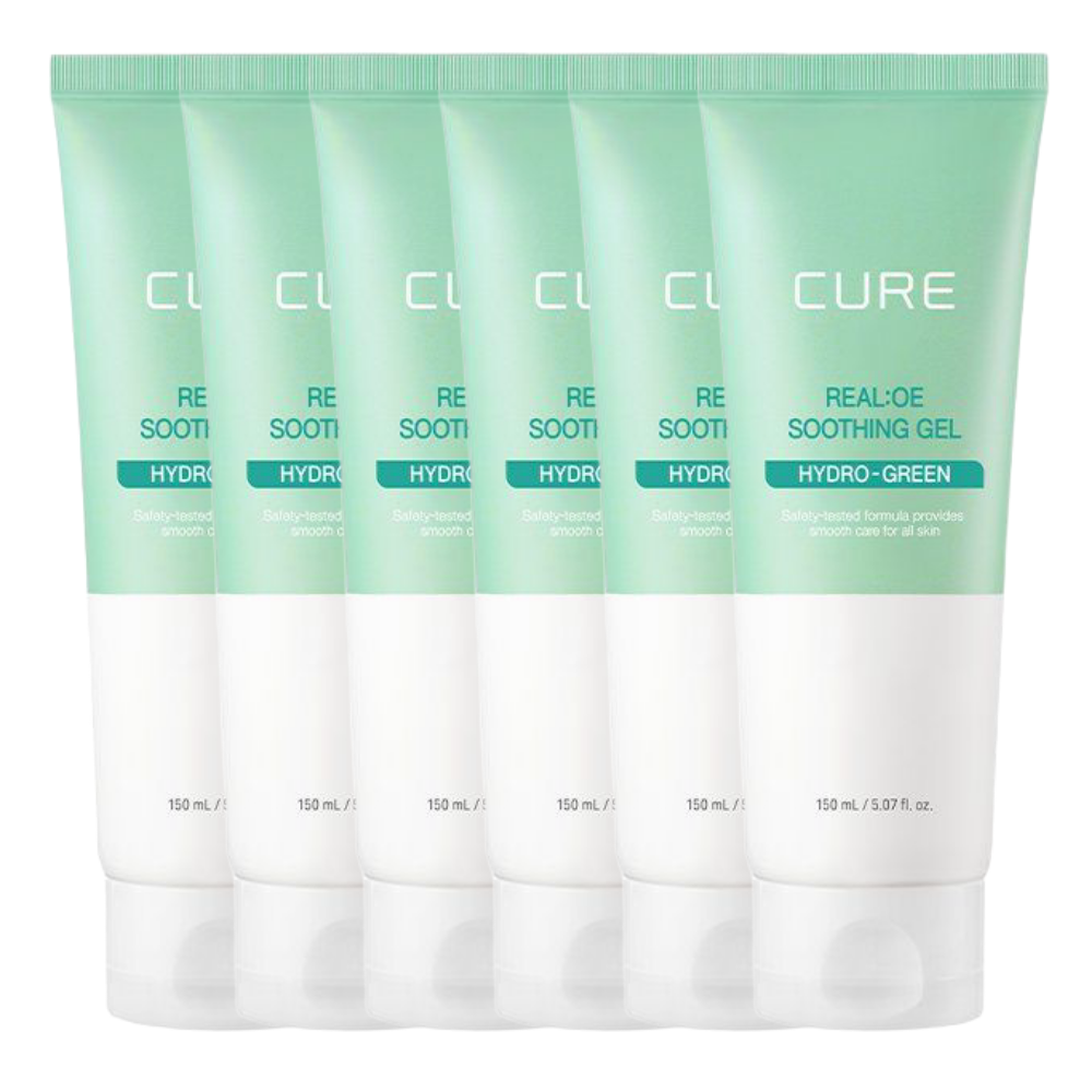 김정문알로에 큐어 리알로에 수딩젤 150ml 6개