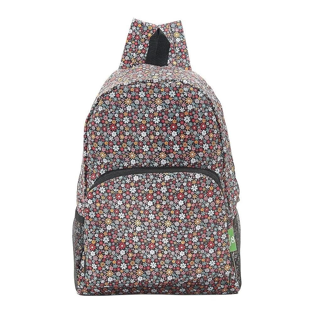 [해외] ECO CHIC Hiking Lightweight Packable Backpack - Foldable Daypack for Travel & Outdoor Adventures Waterproof from Recycled Materials RSPB Birds Blue [