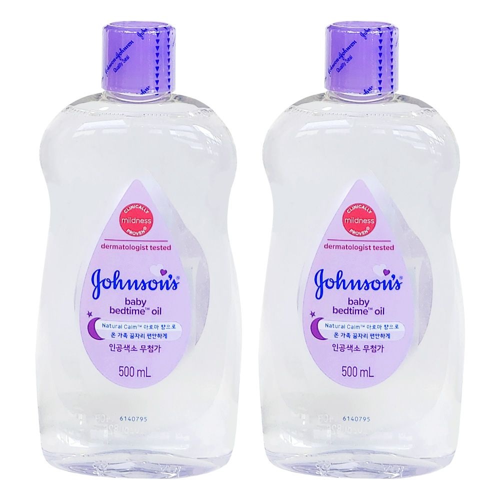 존슨즈 베이비 베드타임 오일 500ml X 2개