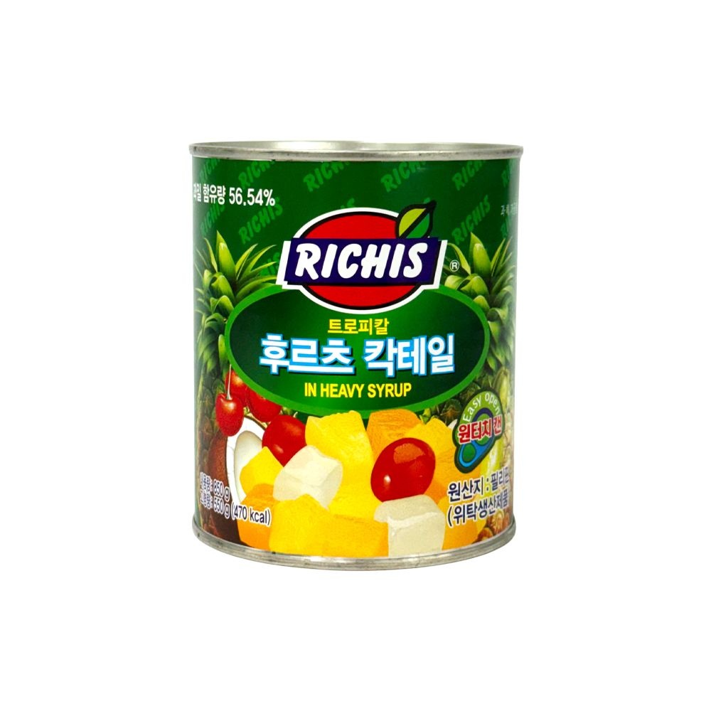 리치스 트로피칼 후르츠칵테일 원터치 850g