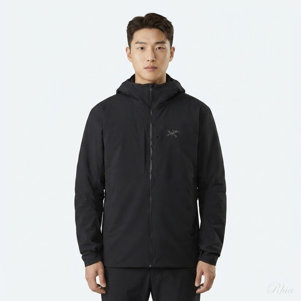 아크테릭스 26FW 감마 라이트웨이트 후디 맨 AJQFM10895 BLK M