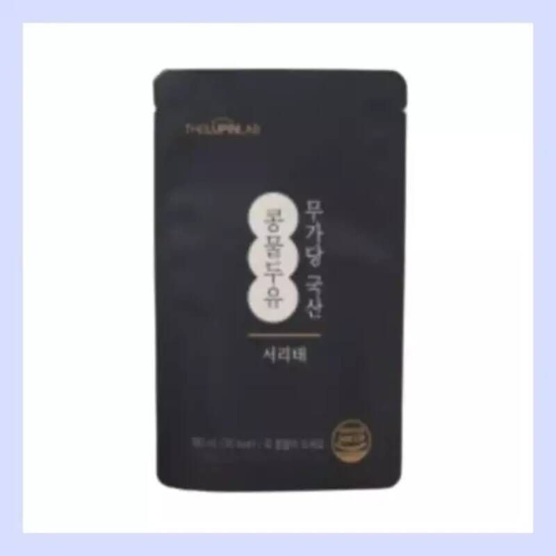 [더루핀랩 한국인의 두유]무가당 국산 서리태 콩물두유 20팩(20팩x1박스)