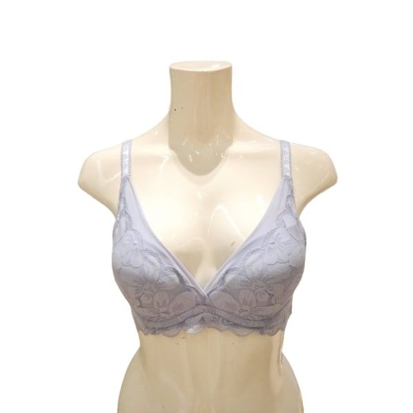 트라이엄프 트라이엄프 75A~80C연블루 아쿠아 문 플라워 볼륨업 저중심 노와이어 브라 TCEF112028 AT 72Y831 92K780