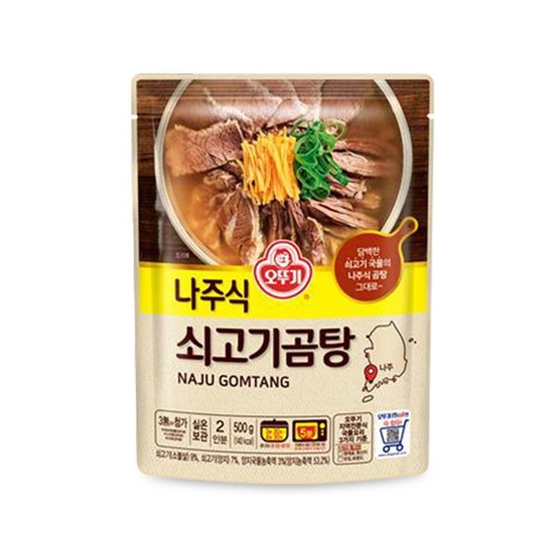 오뚜기 [오뚜기] 나주식 쇠고기곰탕 500g x 12