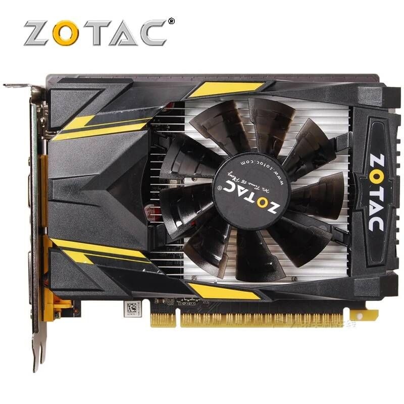 [해외] ZOTAC GT730 1GB 비디오 카드 GT 730 1G D3 GDDR3 그래픽 nVIDIA Geforce GTX730 Dvi VGA 저열 분산 맵 사용
