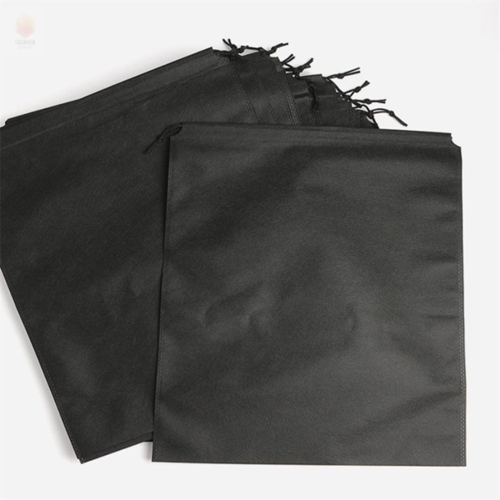이프로마트협력사 산프로컬렉션 스트링 파우치 20P 44X53CM 블랙 복주머니파우치 부직포파우치대형