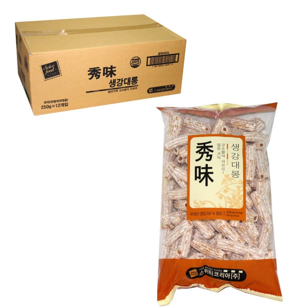 생강대롱 250g x 12개입 (생강대롱 (250g x 12개입))