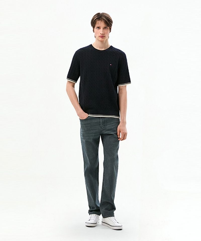 TOMMY HILFIGER <매장정품> TOMMY HILFIGER 타미힐피거 라이트웨이트 데님 팬츠 (T12G1NPC720ML7) T12G1NPC720ML7 2034716