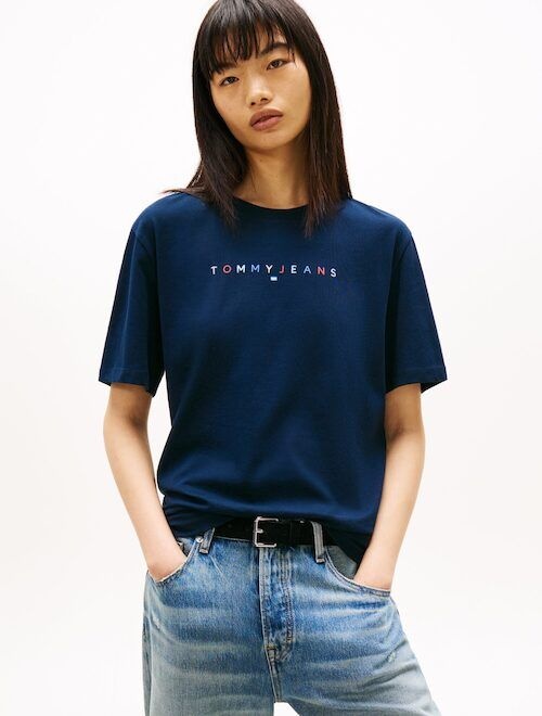 타미진스 시즌오프 컬러 리니어 로고 티셔츠 T32G1TTO54TWT1C1G GQ0Z26032431487