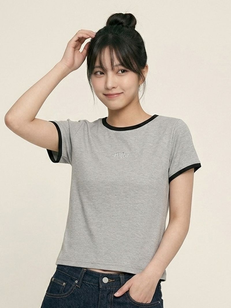 행텐 HANGTEN TEENS 틴즈 여아 웨일 스몰 레터링 반팔 티셔츠05514570-131-421-31 399071