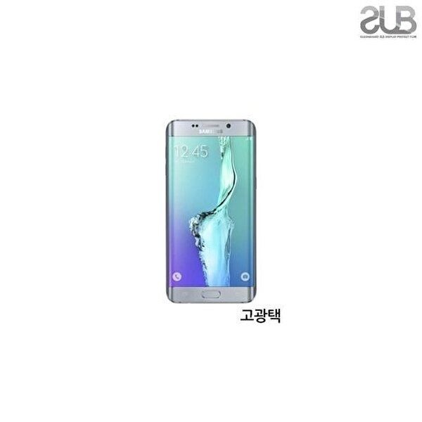 고품질 SUB 갤럭시 S6 엣지 플러스 고광택 투명 보호필름 2매 강화유리필름 핸드폰필름 액정필름 WFQ9F3O