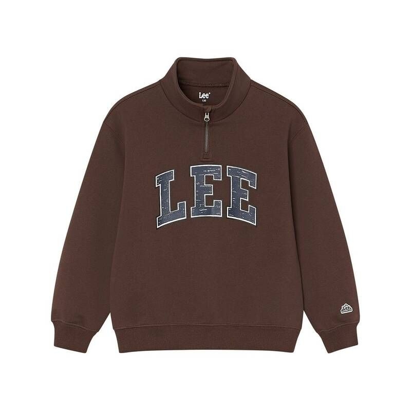 Lee 키즈 컬리지 로고 반집업 맨투맨 L601CR13 1175310