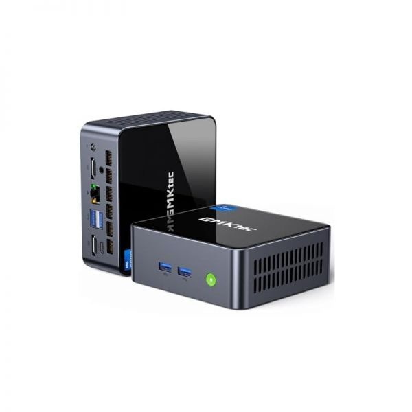 GMKtec [해외] GMKtec 미니 PC Intel Core i7 1185G7 터보 4.8GHz 16GB DDR4 512GB SSD M2 Pro S 데스크톱 컴퓨터 WiFi 6 USB4.0 BT 5.2 DP HDMI RJ45 2.5G 218370