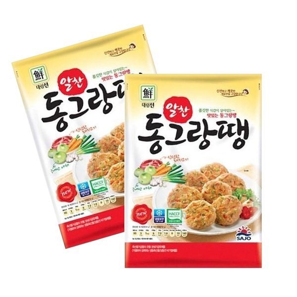 [하프클럽]대림 알찬동그랑땡 750g 3개