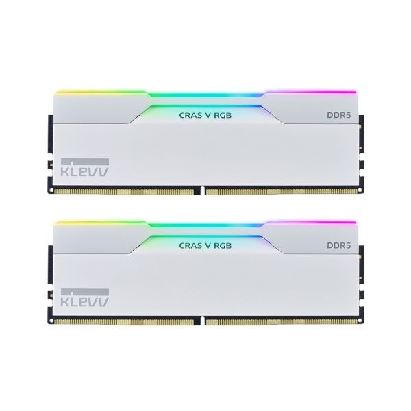 UnKnown 에센코어 KLEVV DDR5 PC5-48000 CL30 CRAS V RGB WHITE 서린 32GB 16GB2 6000 4047337