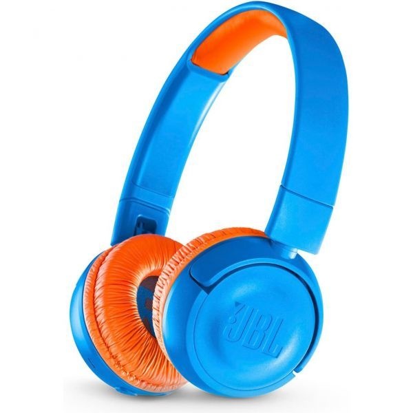[해외] JBL JR 300BT 무선 블루투스 헤드폰  블루/오렌지