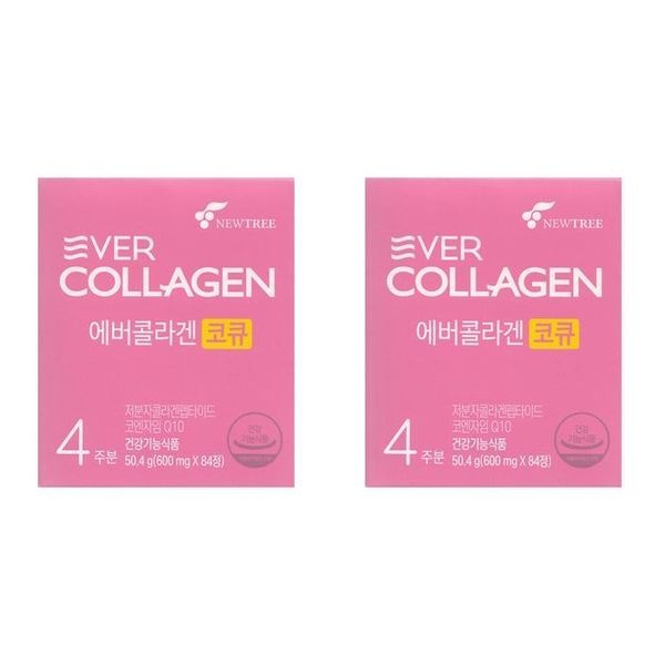 [하프클럽]에버콜라겐 코큐 600mg x 84정 2개 -SDL-