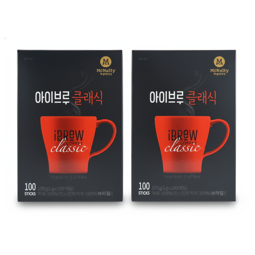 맥널티 아이브루 클래식 커피 100T+100T