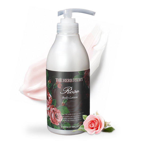 [오늘출발] 더허브스토리 장미향 아로마 바디로션 퍼퓸바디로션 500ml