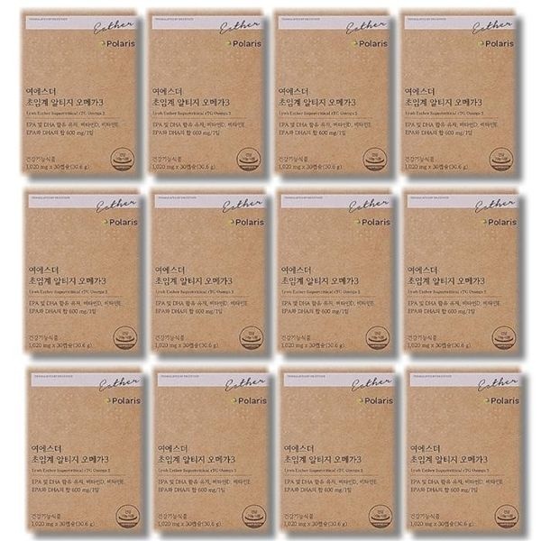 초임계 알티지 오메가3 30캡슐 12박스