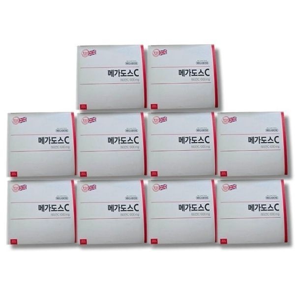 고려은단 메가도스C 비타민C 1000mg X 180포 10박스
